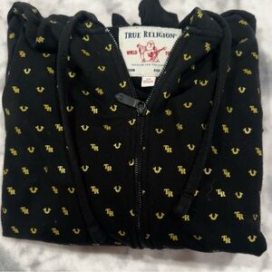 true religion monogram hoodie